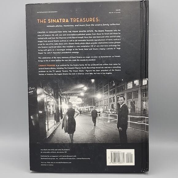 Frank Sinatra The Treasures Hardcover 2004 Filled with Ephemera No CD - Picture 2 of 14